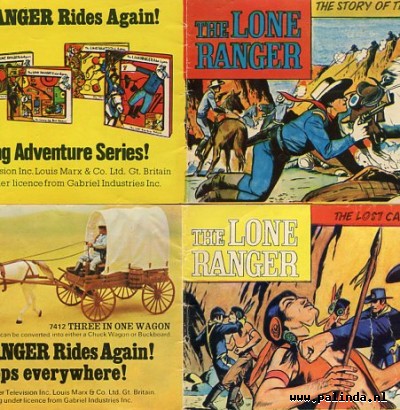 Lone ranger, the : The story of the lone ranger / The lost cavalry patrol. 3