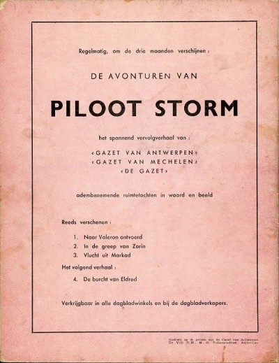 Piloot Storm : Vlucht uit Markad. 2