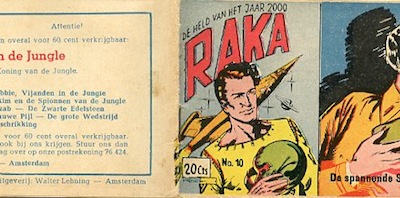 Raka, de held van het jaar 2000 : Het groene oog. 3