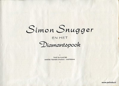 Simon Snugger : Simon Snugger en het diamantspook. 4
