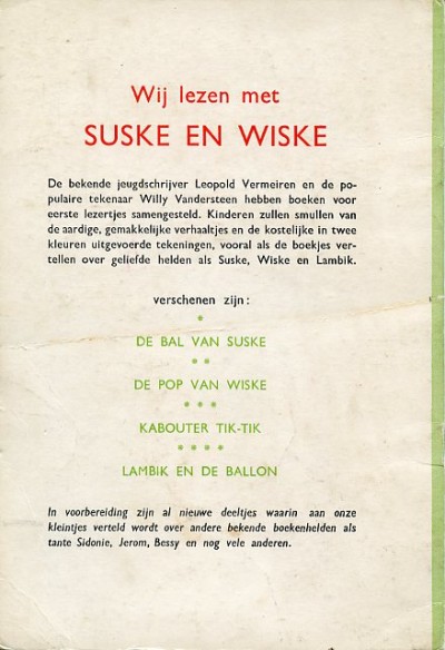 Suske en Wiske (wij lezen met) : Lambik en de ballon. 2