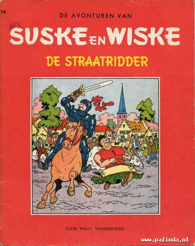 Suske en Wiske (Nederlands ongekleurd) : De straatridder. 1