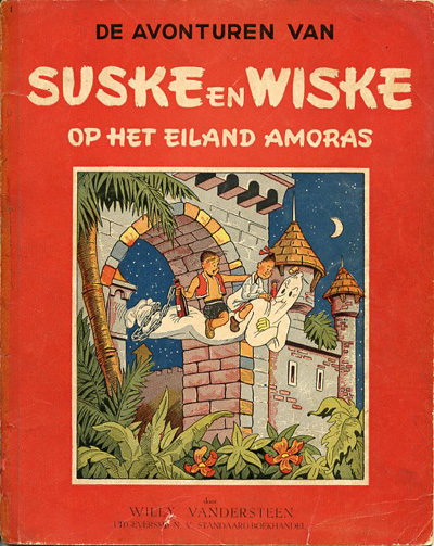 Suske en Wiske (Vlaams ongekleurd) : Op het eiland Amoras. 1