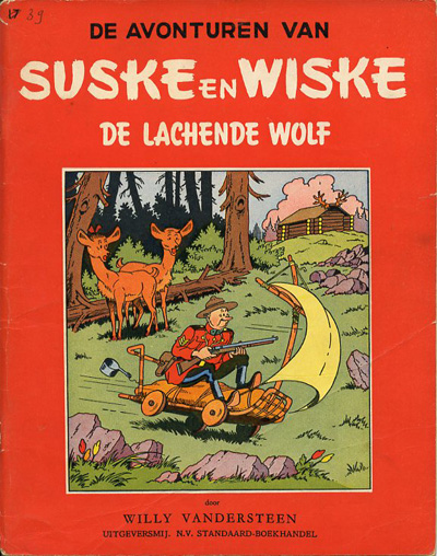 Suske en Wiske (Vlaams ongekleurd) : De lachende wolf. 1