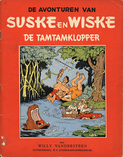 Suske en Wiske (Vlaams ongekleurd) : De tamtamklopper. 1