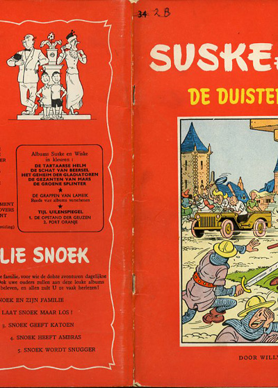 Suske en Wiske (Vlaams ongekleurd) : De duistere diamant. 4