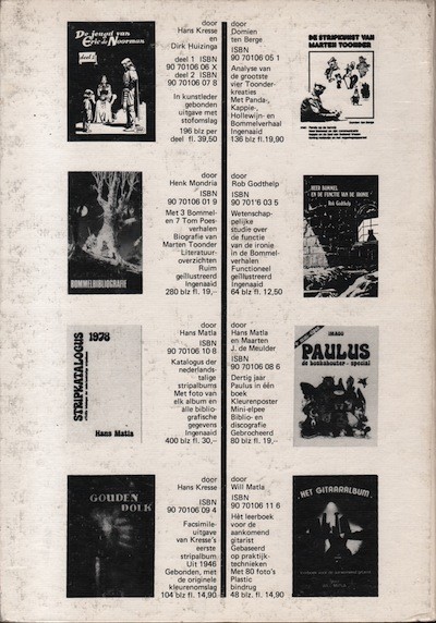 Bibliografie : Bommelbibliografie 1978 2