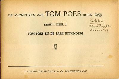 Tom Poes : Tom poes en de rare uitvinding. 3