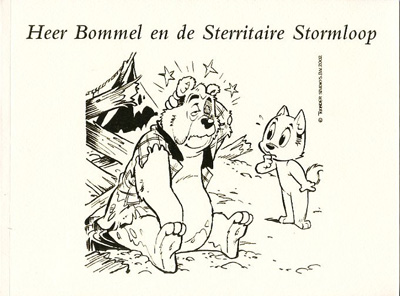 Tom Poes : Heer Bommel en de sterritaire stormloop. 1