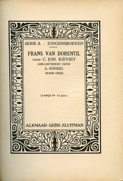 kinderboeken : Frans van Dorentil. 5