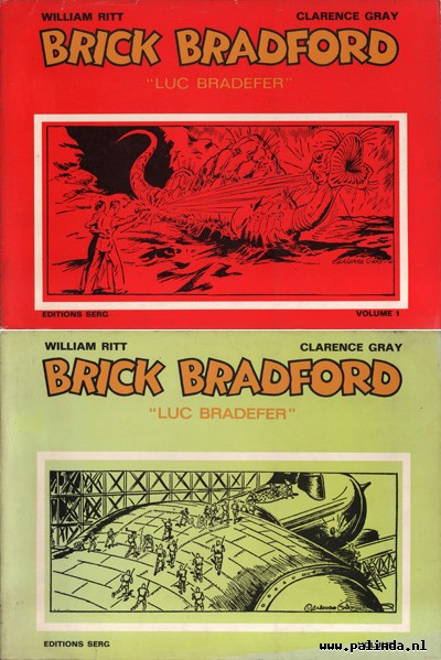 Brick Bradford : Le voyage dans la piece de monnaie / Le geant d'acier. 1