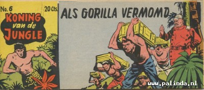 Akim koning van de jungle : Als gorilla vermomd. 1