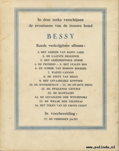 Bessy : Het teken van de grote geest. 2