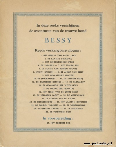 Bessy : De verborgen buit. 2