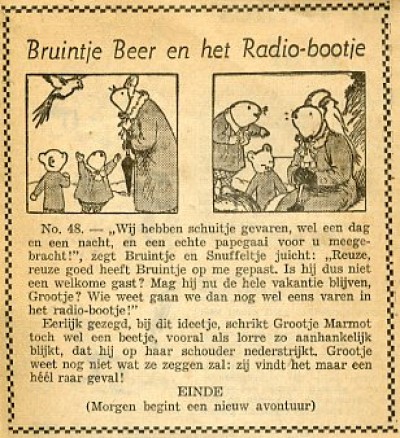 Bruintje Beer : Bruintje Beer en het radio-bootje. 2