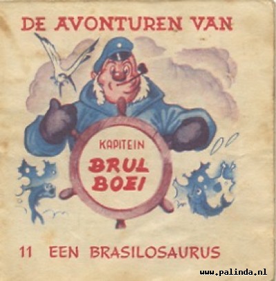 Kapitein Brulboei : Een brasilosaurus. 1
