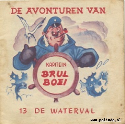 Kapitein Brulboei : De waterval. 1
