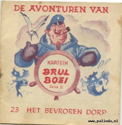 Kapitein Brulboei serie 2 : Het bevroren dorp. 1