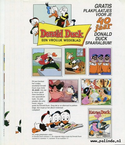 Donald Duck : 40 jaar Donald Duck jubileum spaaralbum. 4