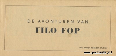 Filo Fop : De avonturen van Filo Fop. 4