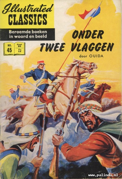 Illustrated classics : Onder twee vlaggen. 1