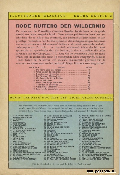 Extra editie illustrated classics : Rode ruiters der wildernis. 2