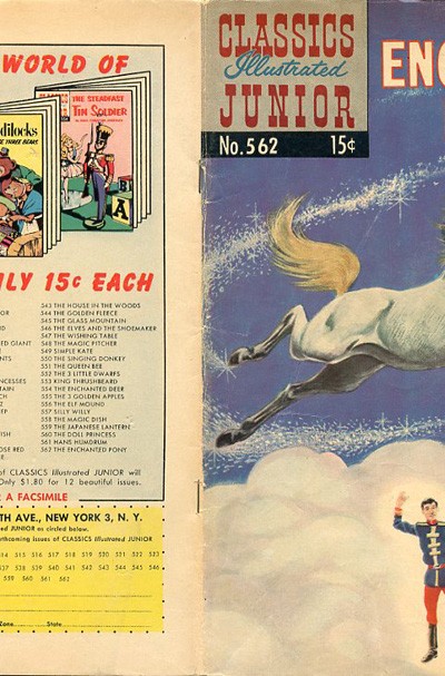 Classics illustrated junior : The enchanted pony. 3