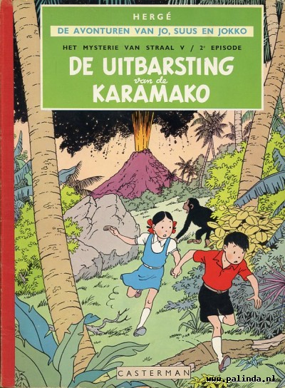 Jo, Suus en Jokko. : De uitbarsting van de Karamako. 1