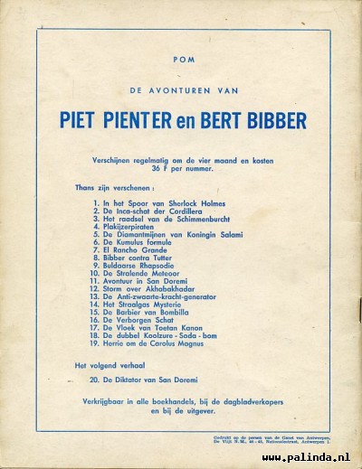 Piet Pienter en Bert Bibber : Herrie om Carolus Magnus. 2