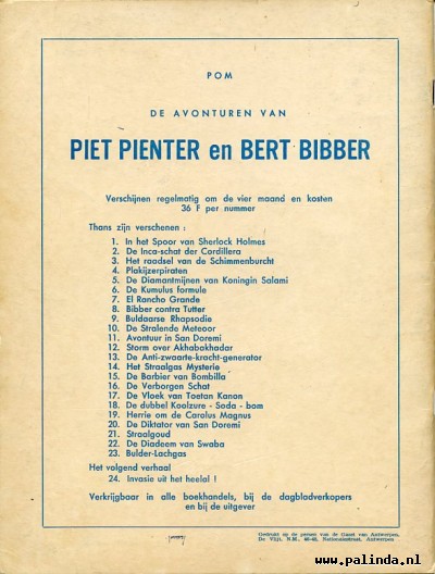 Piet Pienter en Bert Bibber : Bulderlachgas. 2