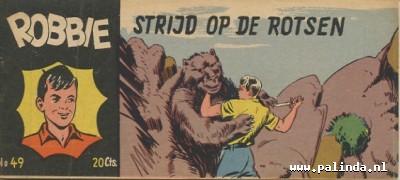 Robbie : Strijd op de rotsen. 1