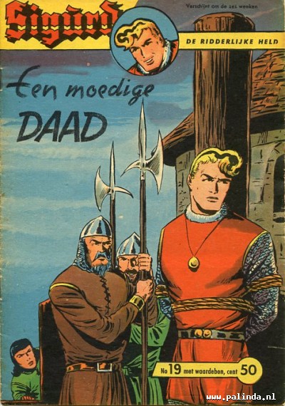 Sigurd de ridderlijke held : Een moedige daad. 1