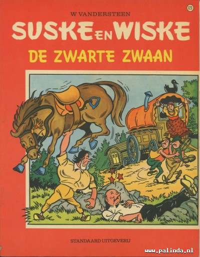 Suske en Wiske (Nederlands ongekleurd) : De zwarte zwaan. 1