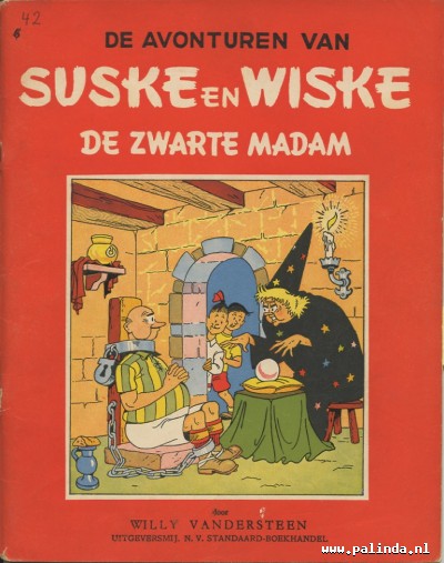 Suske en Wiske (Vlaams ongekleurd) : De zwarte madam. 1