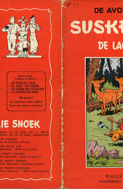 Suske en Wiske (Vlaams ongekleurd) : De lachende wolf. 4