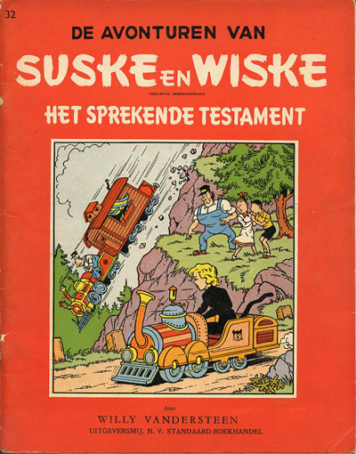 Suske en Wiske (Vlaams ongekleurd) : Het sprekende testament. 1