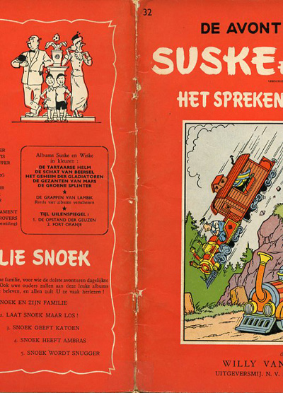 Suske en Wiske (Vlaams ongekleurd) : Het sprekende testament. 3