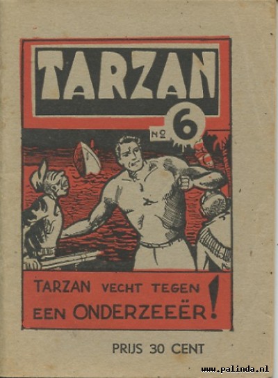 Tarzan : Tarzan vecht tegen een onderzeeer. 1