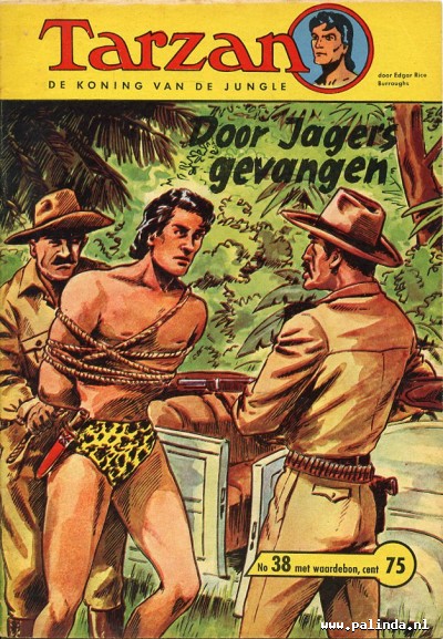 Tarzan : Door jagers gevangen. 1