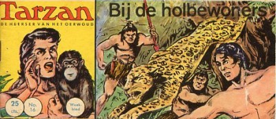 Tarzan, heerser van het oerwoud : Bij de holbewoners. 1