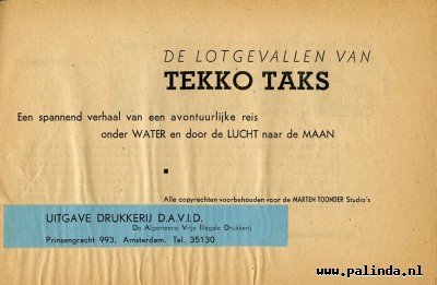 Tekko Taks : De lotgevallen van Tekko Taks. 4