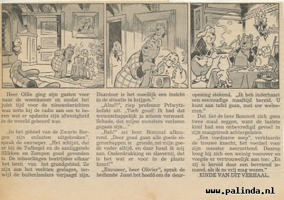 Tom Poes krantenknipsel : Tompoes en de sloven. 2