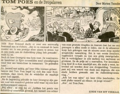 Tom Poes krantenknipsel (herpublicatie) : Tom Poes en de dropslaven. 2