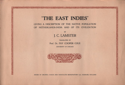 Plakplaatjesboek : The East Indies. 4