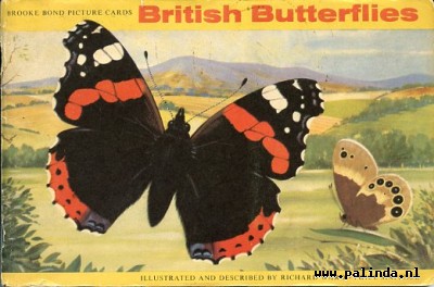 Plakplaatjesboek : British Butterflies. 1
