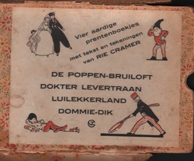 Rie Cramer, kinderboeken : Poppen-bruiloft/Dokter levertraan/Luilekkerland/Dommie-dik. 5