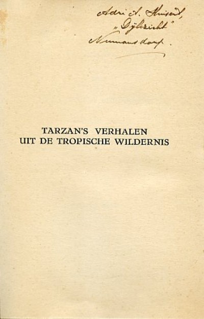 Tarzan : Tarzan's verhalen uit de tropische wildernis. 5