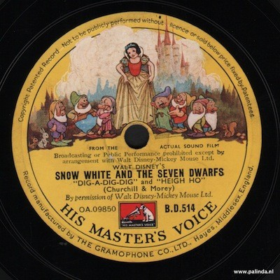 Sneeuwwitje : Snow White and the seven dwarfs. 1
