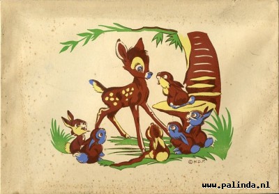 bambi : Bambi briefpapier. 1