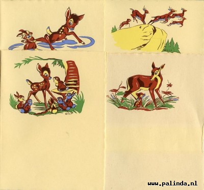 bambi : Bambi briefpapier. 4